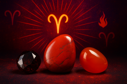 Pierre du Bélier : Guide Complet 2025 - Bijoux Astrologiques | Elyra Shine