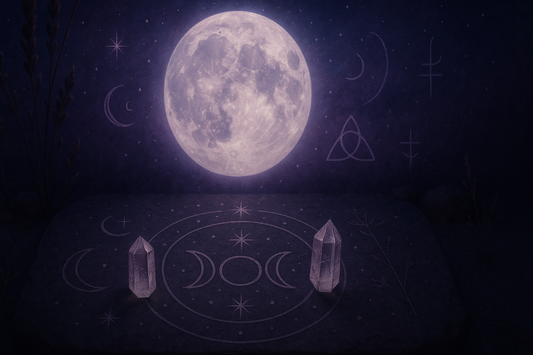 Rituel de Pleine Lune avec Bijoux Spirituels | Elyra Shine