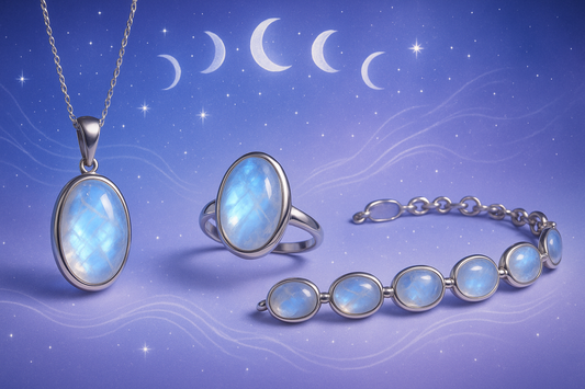 Pierre de Lune : Secrets et Pouvoirs Mystiques de la Pierre Féminine | Elyra Shine