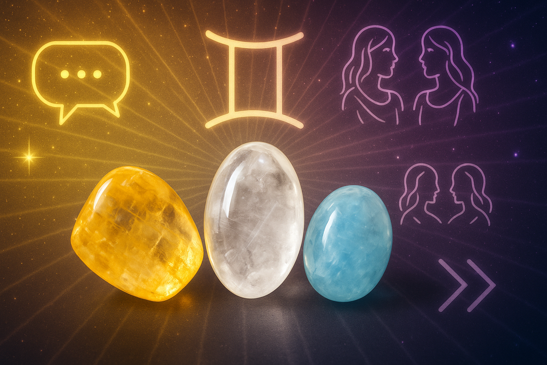 Gémeaux : Pierres de Communication et Adaptabilité | Elyra Shine