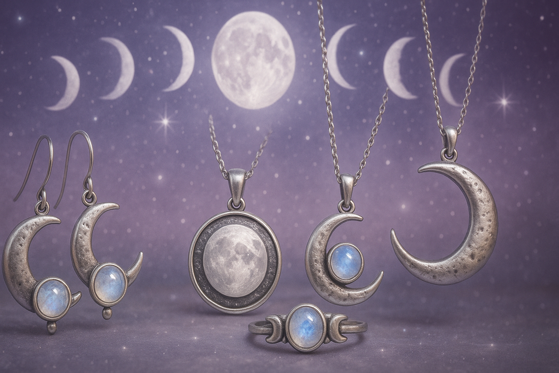 Phases Lunaires et Bijoux : Harmoniser Votre Énergie avec les Cycles de la Lune | Elyra Shine